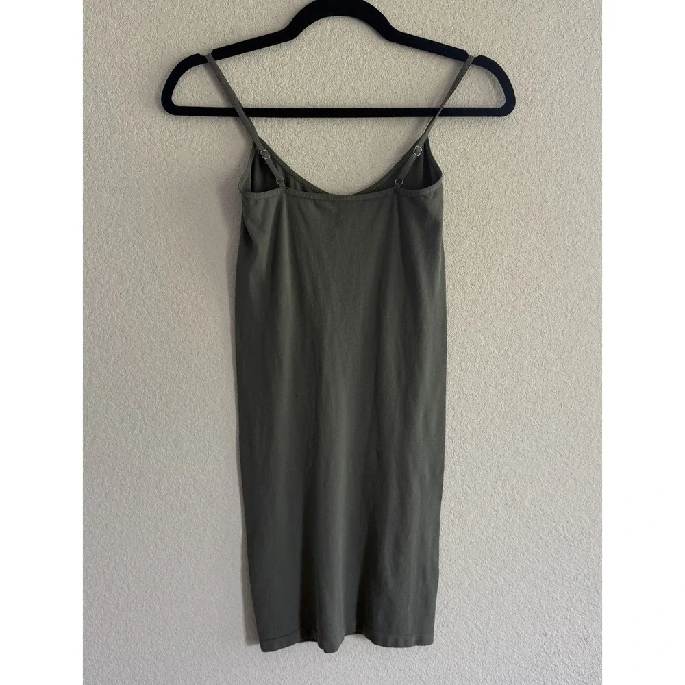 Free People Intimately Mini Slip Dress XS/S Brown Bodycon Seamless Stretch NWT